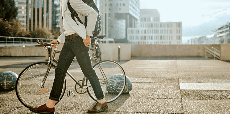 1階屋内に駐輪場スペースを確保