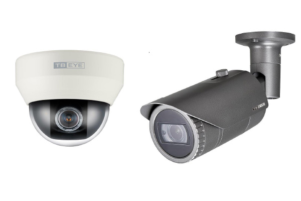 共用部には5台の防犯カメラ